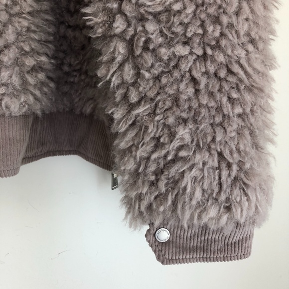 COPY - BCBGeneration faux fur teddy coat L - Picture 8 of 11